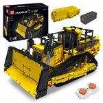 Mould king 15084 Klocki Buldożer RC spych gąsienice Zestaw Technic CAT D11