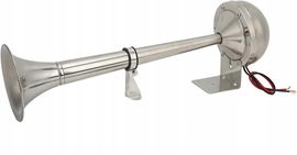 Potężna pojedyncza trąbka 328DB 12V 30W trąbka ze stali nierdzewnej do łodz