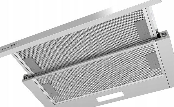 OKAP TELESKOPOWY CIARRA CBCS6906D 60CM 370M³/H A INOX
