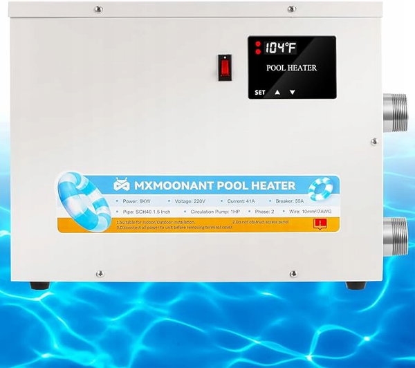 11 kW podgrzewacza podgrzewacza basenowa termostat grzejnika basenu 6I