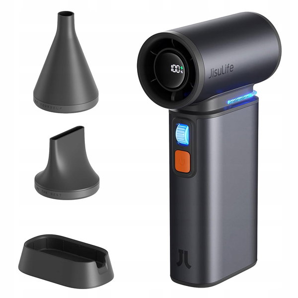 Wentylator mini JisuLife Ultra1 srebrny/szary