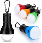 Przenośna lampa kempingowa LED, wodoodporna ŻARÓWKI 4SZT