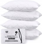 UTOPIA BEDDING - POSZEWKA NA PODUSZKĘ 50 X 75 CM - ZESTAW 4-100% POLIESTER