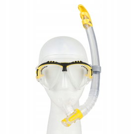 Zestaw do nurkowania Cressi Matrix + żółty