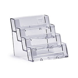 Stojak na wizytówki 4 poziomy