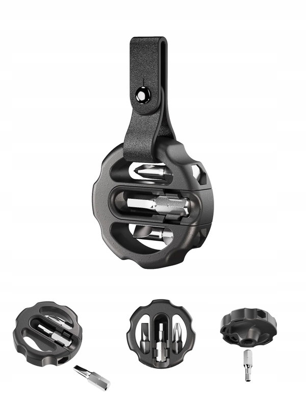 TOOL+ Mini zestaw narzędzi z uchwytem EDC