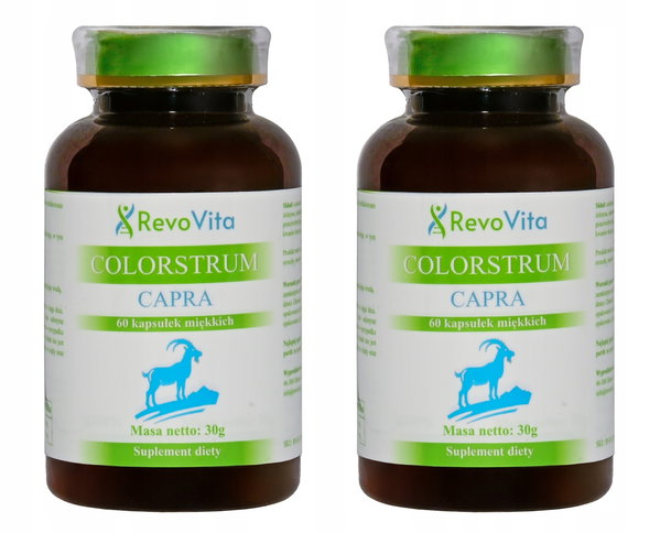 Kozie Colostrum Capra 500mg IG40 - Siara 120 kapsułek