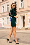 Sukienka Merciana Dark Green 85198 rozmiar - M