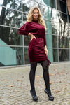 Sukienka Milona Maroon 0112 rozmiar - L