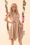 Sukienka Quellama Beige D54 rozmiar - L