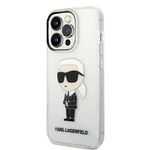 Karl Lagerfeld IML NFT Ikonik - Etui iPhone 14 Pro (przezroczysty)