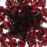 KRYSZTAŁKI PLASTIK DIAMENT BORDO 8MM 40SZT