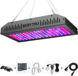 BOSYTRO Lampa wisząca Led HPS do uprawy roślin 1200 W BRAK 2 ELEMENTÓW