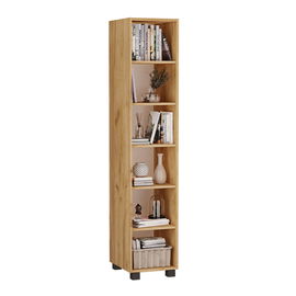 Regał pojedynczy 180x40, Dąb Złoty