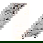Regał podwójny 180x80, Biały