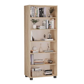 Regał podwójny 180x80, Dąb Sonoma