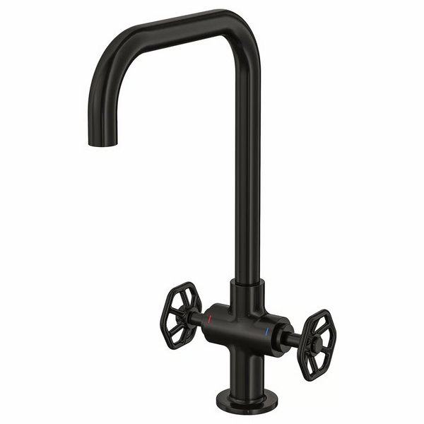 bateria kuchenna IKEA GAMLESJON z podwójnym sterowaniem, szczotkowany metal