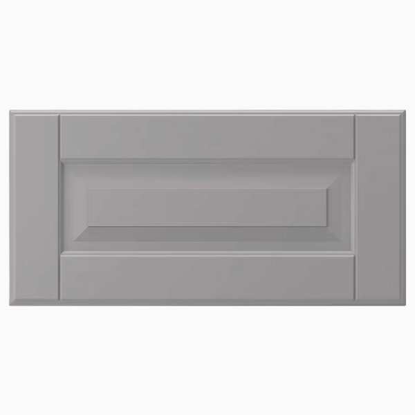 Fronty kuchenne BODBYN / do kuchni IKEA METOD, szary, front szuflady, 40x20 cm