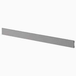 Nogi i cokoły IKEA METOD / Cokół ozdobny BODBYN , szary, 220x8x1 cm
