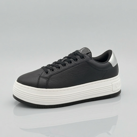 Calvin Klein damskie skórzane buty sportowe na platformie, EU 41