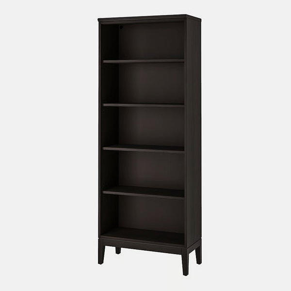 Regał na książki IKEA IDANAS, ciemnobrązowy bejcowane, 81x39x211 cm