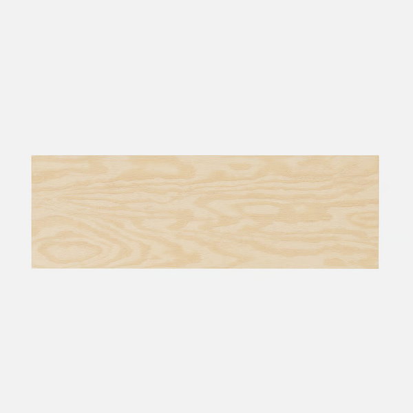 System IKEA PLATSA / KALBADEN front szuflady, żywy efekt sosny, 60x20 cm