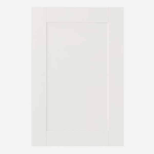 System IKEA PLATSA / SANNIDAL drzwi, biały, 40x60cm