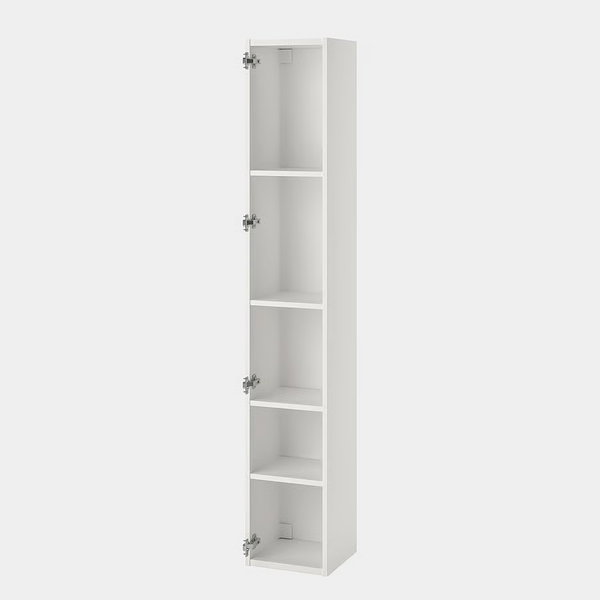 Szafki łazienkowe IKEA ENHET, obudowa wysoka z 4 półkami, biały, 30x30x180 cm