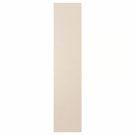 Drzwi IKEA REINSVOLL / do szaf  PAX, bez zawiasów, szaro-beżowy, 50x195 cm