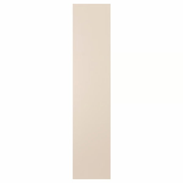 Drzwi IKEA REINSVOLL / do szaf  PAX, bez zawiasów, szaro-beżowy, 50x195 cm