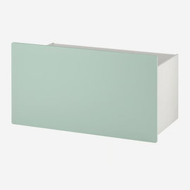 System IKEA SMASTAD / pudełko,  jasnozielony, 90x49x48 cm