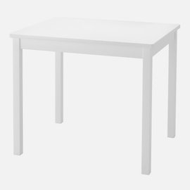 Stoliki dla dzieci IKEA / KRITTER stolik dziecięcy, biały, 59x50x50 cm
