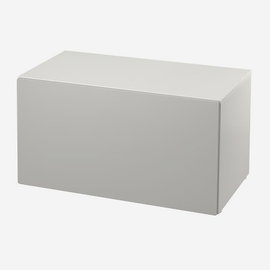 IKEA SMASTAD ławka z pojemnikiem na zabawki, biały/ szary, 90x52x48 cm