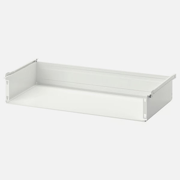 Akcesoria meblowe IKEA PLATSA / HJALPA, szuflada bez frontu, biały, 80x40x12 cm