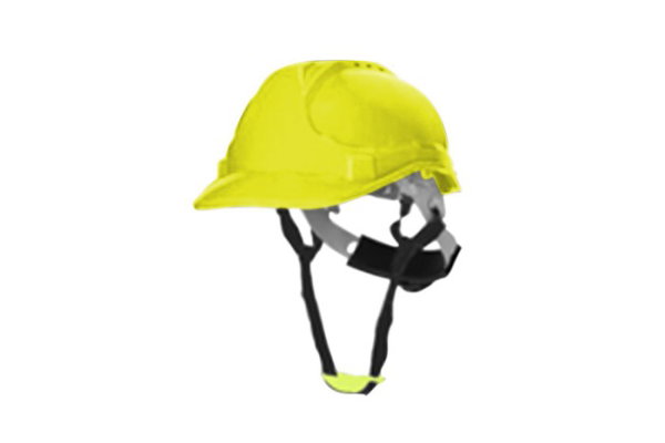 Kask ochronny ŻÓŁTY ROBOCZY Z PASKIEM GUNNAR ABS c. yellow ST03-YY102