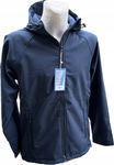 CRUISER kurtka NAVY SOFTSHELL nieodpinany kaptur XL