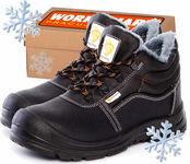 Buty robocze ocieplane bez podnoska TRZEWIKI zimowe WINTER SOLID O1 SRC 41