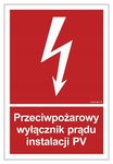 Przeciwpożarowy wyłącznik prądu instalacji PV 15x2