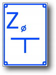 Z TABLICZKA ORIENTACYJNA wodociągów DLA ZASUWY TODW ZNAK TABLICZKA 140X200