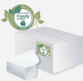 Ręcznik V FOLD a'4000 Luna Friendly 23x21 makulatu