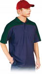 POLO-FOREST koszulka robocza granat green polo - S