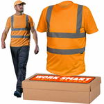 T-shirt ostrzegawczy KOSZULKA odblaskowa robocza S orange HOGERT ROSSEL