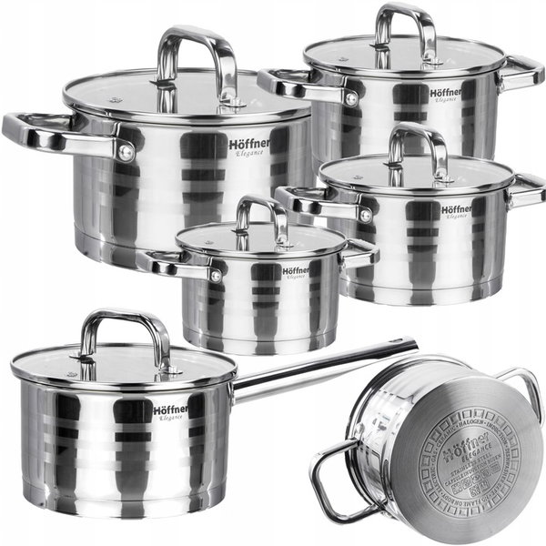 GARNKI HOFFNER 10EL AMICUS GRUBSZE IND/GAZ