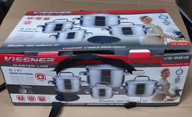 Garnki komplet Vissner Swiss 9 el