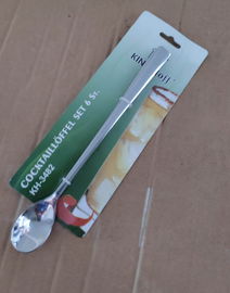 Łyżeczki koktajlowe 6szt