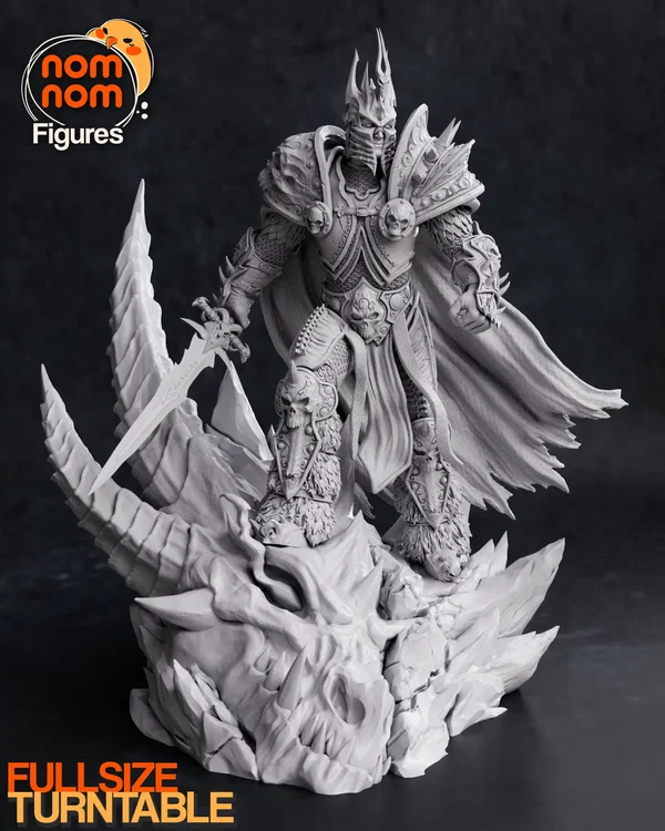 Figurka Arthas Król Lisz | World of Warcraft | Sprawiedliwość Grobu WoW
