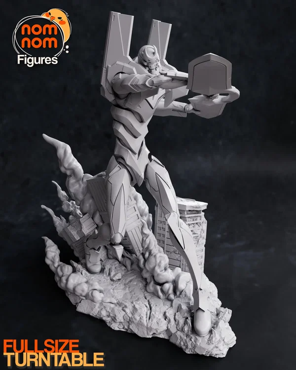 Figurka EVA-02 | Neon Genesis Evangelion | Czerwona Jednostka
