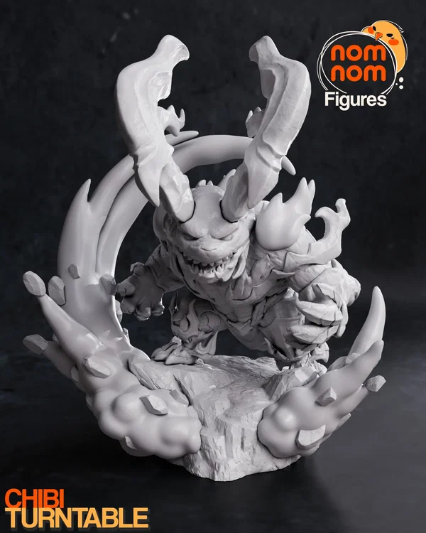 Figurka Kolekcjonerska Ifrit Chibi | Final Fantasy XVI | Eikon Ognia