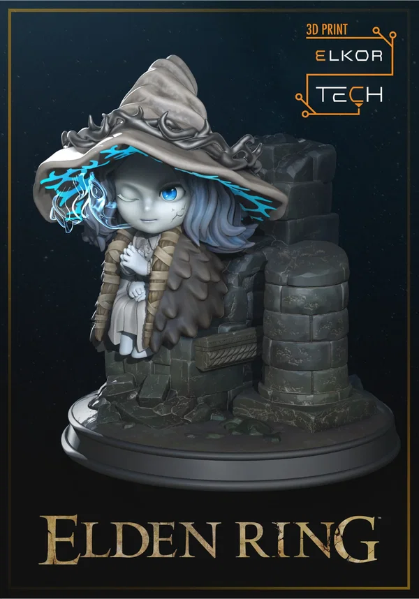 Figurka Kolekcjonerska Ranni Chibi | Elden Ring | Wiedźma Księżyca