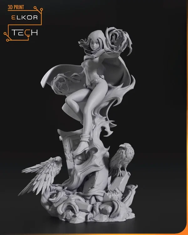 Figurka Kolekcjonerska Raven | Teen Titans | Córka Mroku